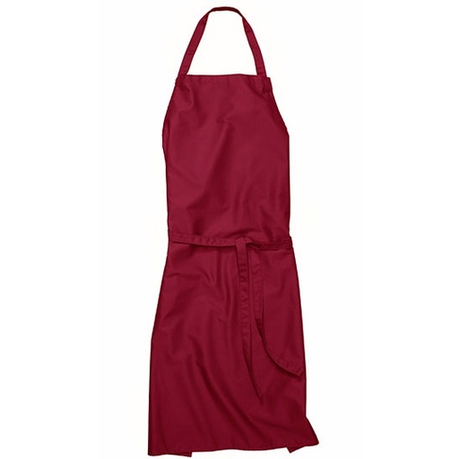 [CGW0131-1000333191] Fartuch bib Verona CGW0131 - Cherry