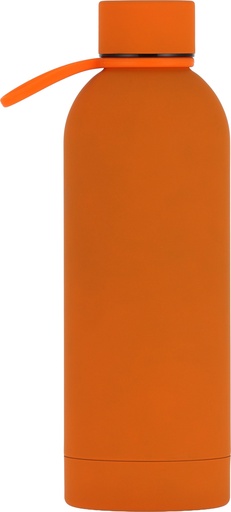 Butelka stalowa soft touch OSTRAVA 750 ml 4968 - Pomarańczowa