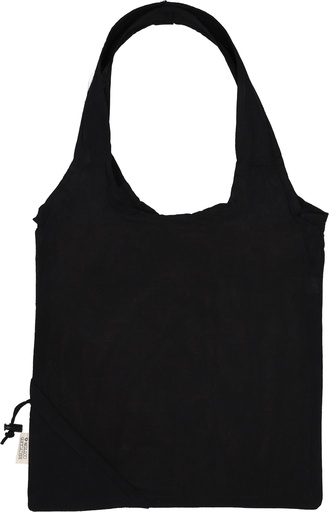 Torba bawełniana z recyklingu 118 g/m2 MODENA 5262 - Czarna
