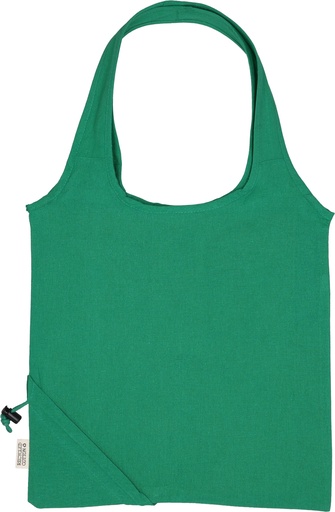 Torba bawełniana z recyklingu 118 g/m2 MODENA 5262 - Zielona