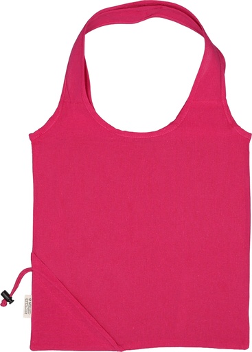 Torba bawełniana z recyklingu 118 g/m2 MODENA 5262 - Różowa