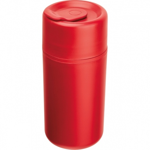 Kubek z podwójnymi ściankami GENOA 500 ml 5354 - Czerwony