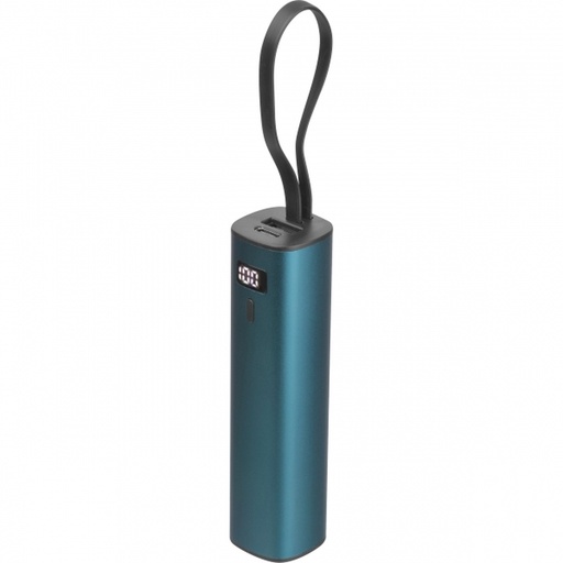 Power bank 5000 mAh DONCASTER 5344 - Turkusowy