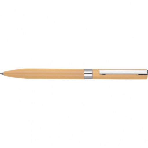 Długopis aluminiowy żelowy HUELVA 3742 - Beżowy