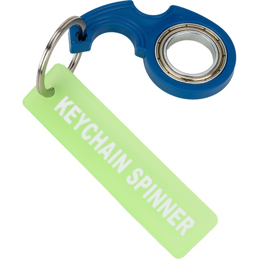 Brelok do kluczy Spinner EG0615 - Niebieski