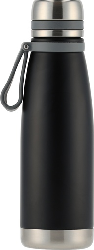 Butelka termiczna stalowa Pierre Cardin 650 ml B9000501IP3 - Czarna