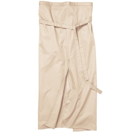 Fartuch z rozcięciem CGW110 - Sand