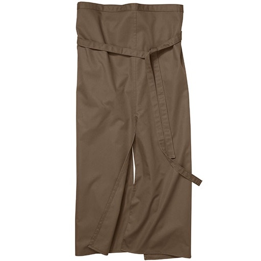 Fartuch z rozcięciem CGW110 - Taupe