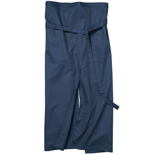 Fartuch Długi Poliester Bawełna Trwaly Kolor CGW110 - Dark Blue