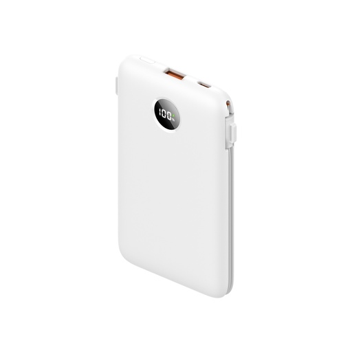 Power Bank 10000 mAh Fast Charge 22,5 W EG8351 - Biały