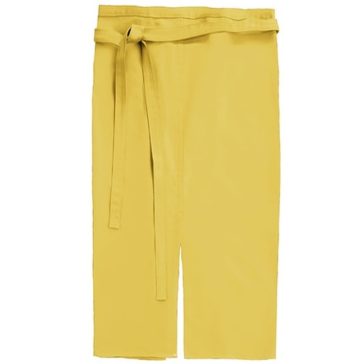 Fartuch z rozcięciem CGW111 - Curry