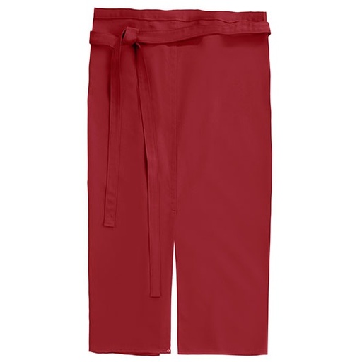 [CGW111-1000040576] Fartuch z rozcięciem CGW111 - Regency Red