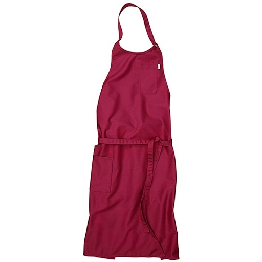 Fartuch sommeliera Vittoria z kieszeniami CGW1135 - Cherry