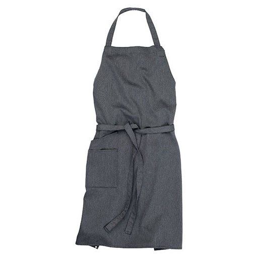 Fartuch regulowany z kieszenią CGW1170 - Grey Melange