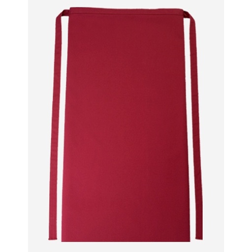 Fartuch Kelnerski Poliester Bawelna Trwaly Kolor CGW122 - Cherry