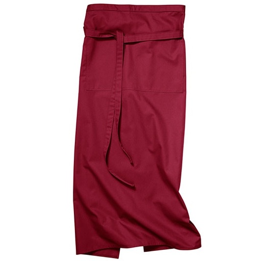 Fartuch bistro z kieszenią CGW1260 - Cherry