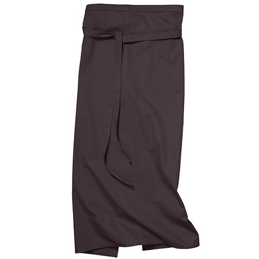 Fartuch bistro z kieszenią CGW1260 - Chocolate