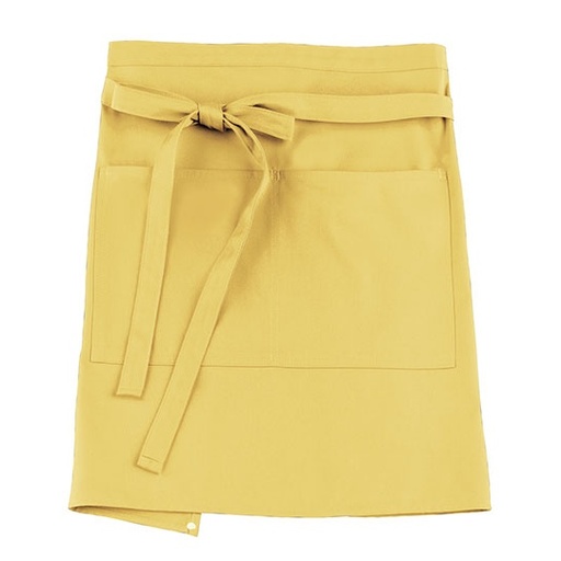 Fartuch bistro z kieszenią CGW1262 - Curry