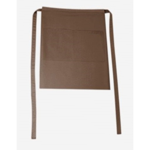 Fartuch bistro z kieszenią CGW1262 - Taupe