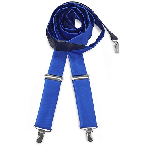 Szelki Regulowane Materialowe 3,5 cm CGW1511 - Royal Blue
