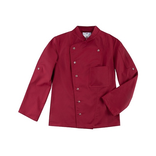Bluza Kucharska Damska Slim Poliester Bawełna CGW3105 - Cherry