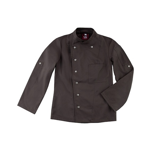 Bluza Kucharska Damska Slim Poliester Bawelna CGW3105 - Chocolate