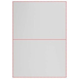 Druk cyfrowy na papierze – karta zewnętrzna - poziomo (do 148 × 210 mm)