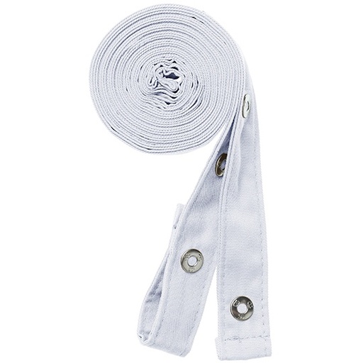 Zestaw pasków do fartucha krzyżowane CGW42141 - Pale Grey