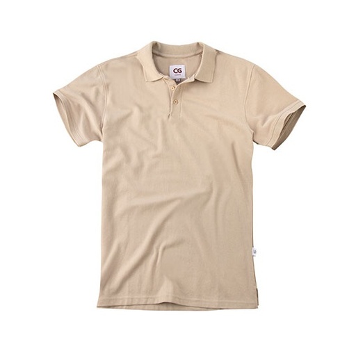Koszulka Polo Meska Klasyczna Pika CGW720 - Natural