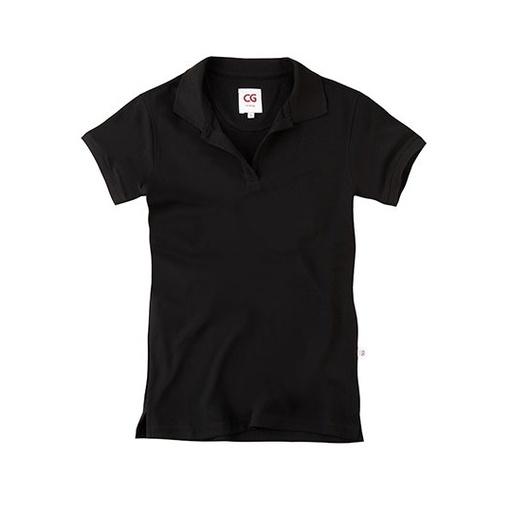 Damskie Polo Slim CGW730 - Black