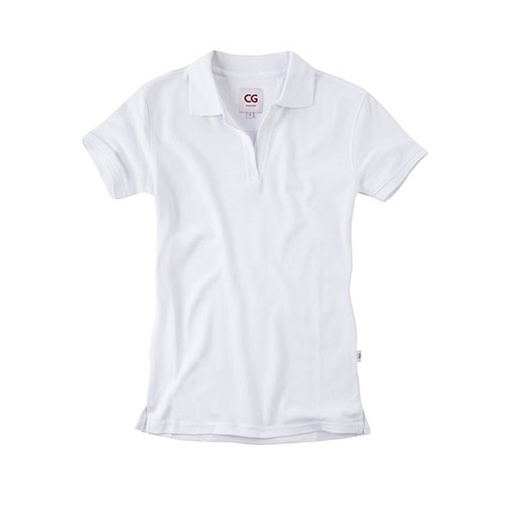 Damskie Polo Slim CGW730 - White