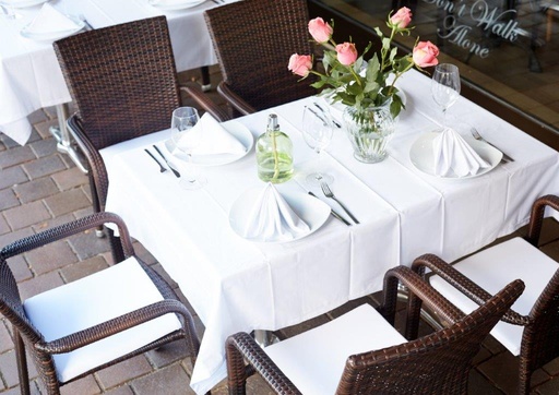 Serwetki Gastronomiczne Poliester Bawełna CGW8286 - White