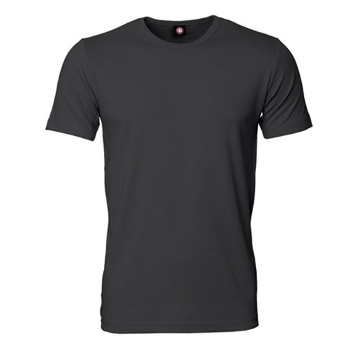 T-shirt męski slim z krótkim rękawem CGW9520 - Black