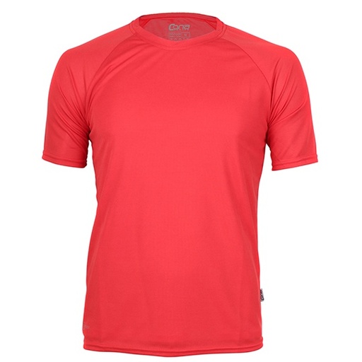 Koszulka sportowa slim CN100 - Lobster Red