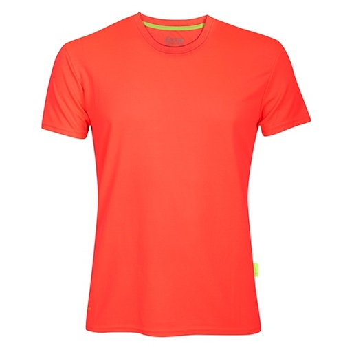Koszulka funkcyjna slim Oddychajaca Mikropoliester CN160 - Neon Coral