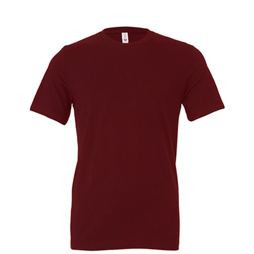Koszulka unisex slim CV3001 - Maroon