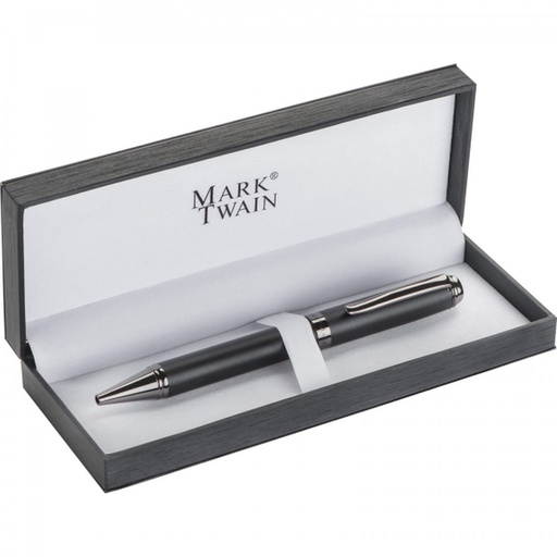 Długopis metalowy Mark Twain MARCOS 10576 - Czarny