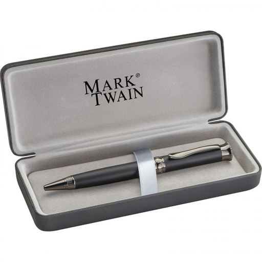 Długopis metalowy Mark Twain FELICJA 10612 - Czarny