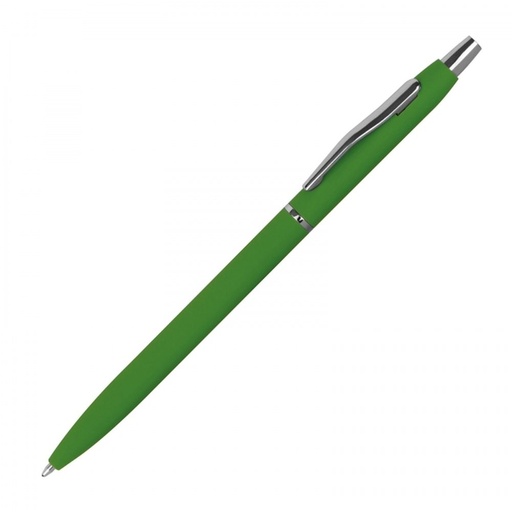 Długopis metalowy soft touch CRISTINA 10715 - Zielony