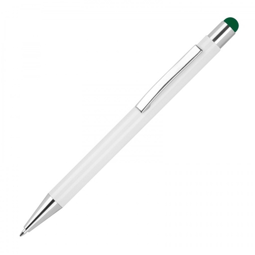 Długopis aluminiowy touch pen soft touch JEAN 13238 - Ciemnozielony