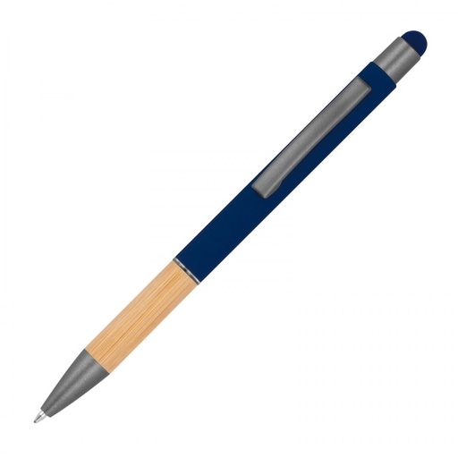 Długopis metalowy touch pen soft touch BRYGIDA 13581 - Granatowy