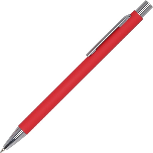 Długopis metalowy soft touch GIORGIO 13680 - Czerwony