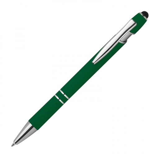 Długopis aluminiowy touch pen HERMANN 13689 - Ciemnozielony
