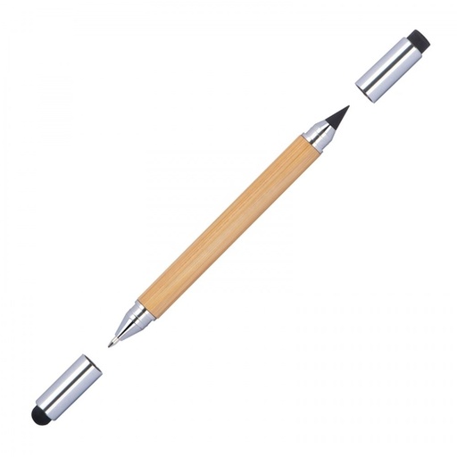 Długopis i ołówek touch pen 2w1 JOACHIM 13874 - Beżowy