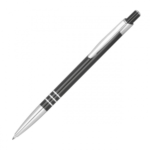 Długopis aluminiowy z recyklingu PAIGE 14469 - Czarny