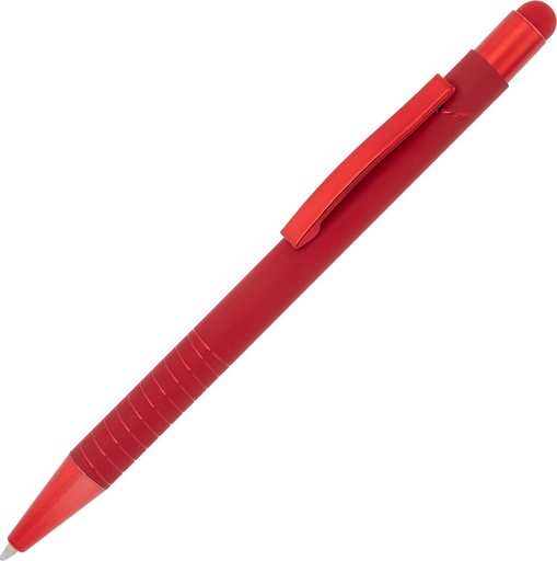 Długopis metalowy touch pen ANGELO 15413 - Czerwony