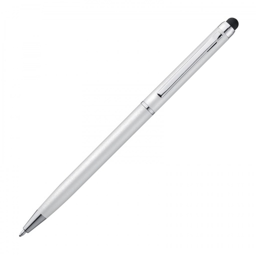 Długopis plastikowy touch pen KIMBERLY 18786 - Biały