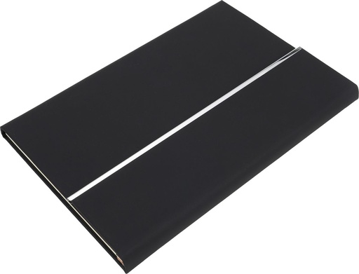 Notatnik A5 w linie soft touch BENJAMIN 20087 - Czarny