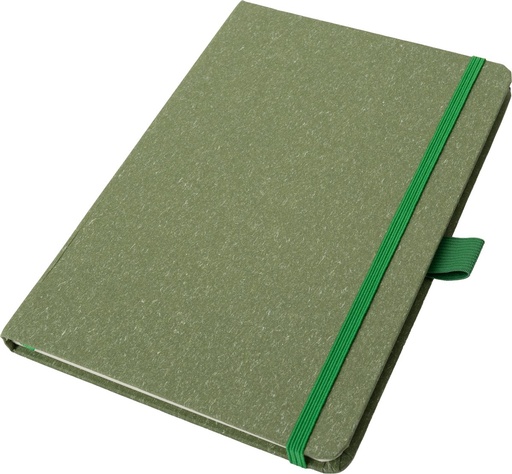 Notatnik A5 w kropki z papieru z recyklingu AGNESE 21799 - Zielony
