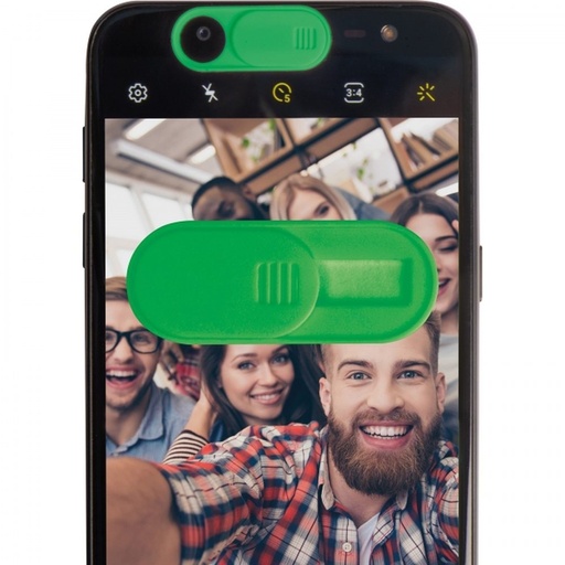 Zaślepka na kamerę w telefonie ESTER 22534 - Zielony